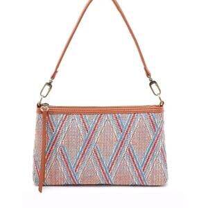 Hobo Darcy Double Crossbody Bag in Sunset Rafia NEW